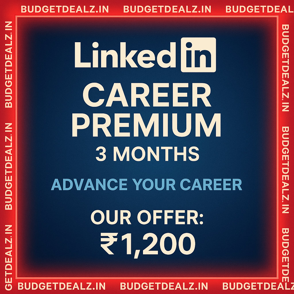 🧾 Product Entry — LinkedIn (Career) Premium — 3 Months